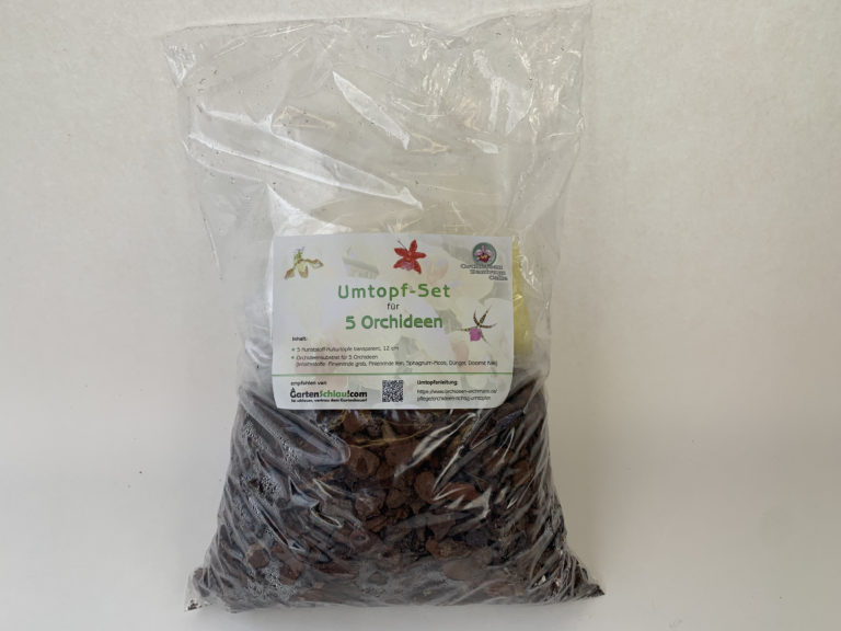 Orchideen Umtopf-Set