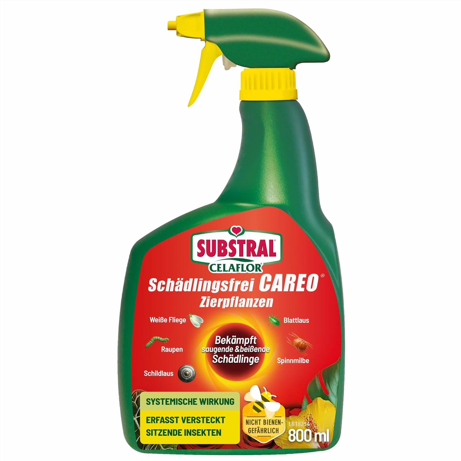 Substral Celaflor Schädlingsfrei Careo Zierpflanzen 800 ml Sprühflasche