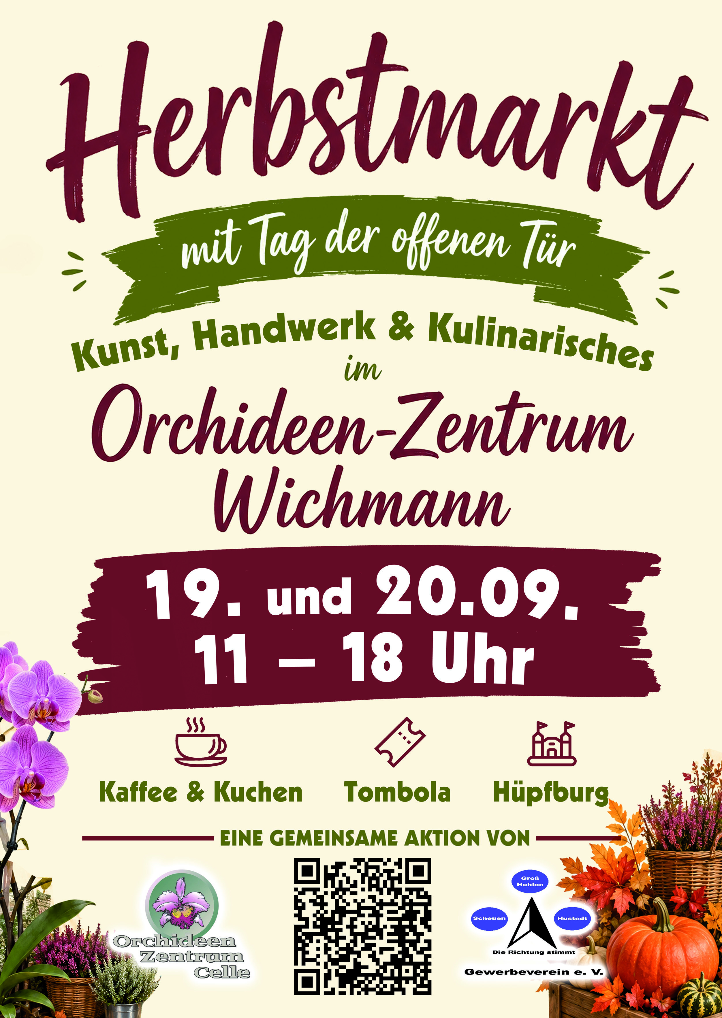 Plakat herbstmarkt DINA4